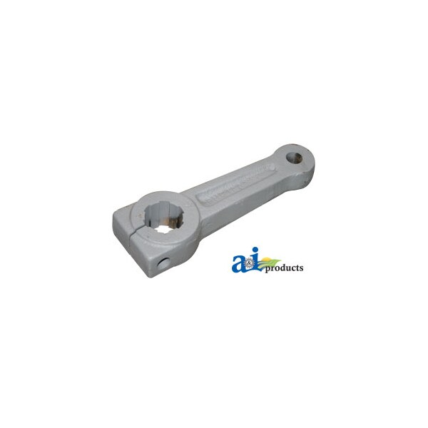 Steering arm, RH 9" x2.7" x1.5"